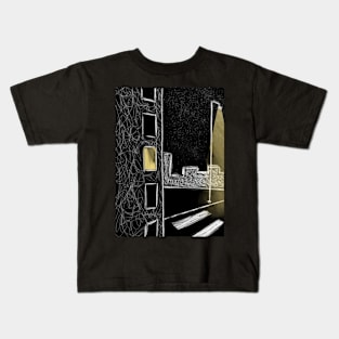 Alone and Awake Kids T-Shirt